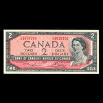 Canada, Bank of Canada, 2 dollars <br /> 1954