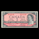 Canada, Bank of Canada, 2 dollars <br /> 1954