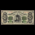 Canada, Dominion of Canada, 1 dollar <br /> June 1, 1878