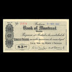 Mexico, Bank of Montreal, 5 pesos : May 1, 1915