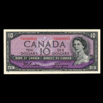 Canada, Bank of Canada, 10 dollars <br /> 1954