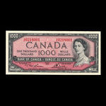 Canada, Bank of Canada, 1,000 dollars : 1954