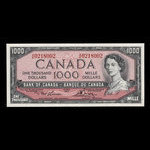 Canada, Bank of Canada, 1,000 dollars : 1954