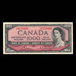 Canada, Bank of Canada, 1,000 dollars <br /> 1954