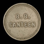 Canada, B. Battery Canteen, 6 cents : 1895