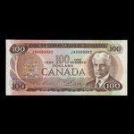 Canada, Bank of Canada, 100 dollars <br /> 1975