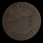 Canada, E.L. Lydiard, 1 cent : 1860