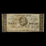 Canada, Cuvillier & Sons, 30 pence : July 10, 1837