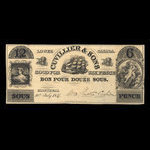 Canada, Cuvillier & Sons, 6 pence : July 10, 1837