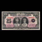 Canada, Bank of Canada, 25 dollars <br /> May 6, 1935