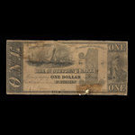 Canada, St. Stephen's Bank, 1 dollar : September 1, 1853