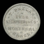 Canada, T. Phelan, 1/2 loaf, bread : 1895