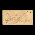 Canada, John Hantson, 1 loaf, bread <br /> 1838