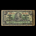 Canada, Bank of Canada, 1 dollar : January 2, 1937