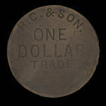 Canada, R.C. & Son, 1 dollar : 1914