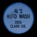 Canada, Al's Auto Wash, no denomination : 1974