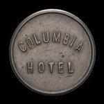 Canada, Columbia Hotel, 5 cents : 1903