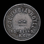 Canada, Columbia Hotel, 5 cents : 1903