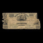 Canada, Banque du Peuple (People's Bank), 2 dollars : July 11, 1835