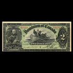 Canada, Dominion of Canada, 2 dollars <br /> July 2, 1897