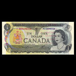 Canada, Bank of Canada, 1 dollar <br /> 1973