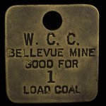 Canada, Western Canadian Collieries (W.C.C.) Limited, 1 load, coal : 1957