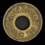 Canada, Dominion Novelty Company, 5 cents :