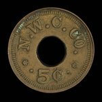 Canada, Northwestern Candy (N.W.C.CO.) Co., 5 cents :