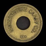 Canada, Northwestern Candy (N.W.C.CO.) Co., 5 cents :