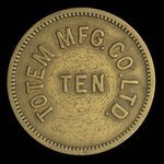 Canada, Totem Mfg. Co. Ltd., 10 cents : 1928