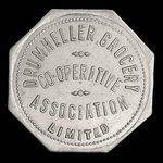 Canada, Drumheller Grocery Co-operative Association Limited, 25 cents : 1923