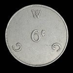 Canada, Great Western Garment Company Limited, 6 cents : 1965