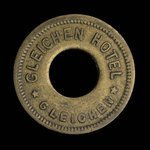 Canada, Gleichen Hotel, no denomination : 1923