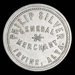 Canada, Phlilip Silver, 50 cents : 1923