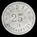 Canada, Phlilip Silver, 25 cents : 1923