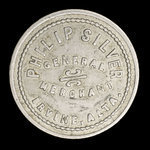 Canada, Phlilip Silver, 10 cents : 1923