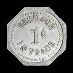 Canada, Alberta Mercantile Company, 1 cent : 1912