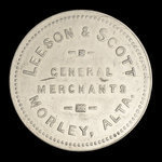 Canada, Leeson & Scott, 1 dollar : 1909