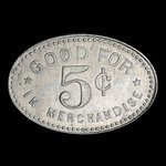 Canada, Hardwick & Rossell, 5 cents : 1918