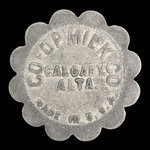 Canada, Co-op Milk Co., 1 quart, standard milk : February 1953