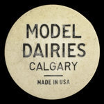 Canada, Model Dairies Limited, 1 quart, standard milk : April 12, 1965