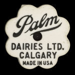 Canada, Palm Dairies Ltd., 1 quart, sunnyvale milk : 1982