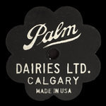 Canada, Palm Dairies Ltd., 1 quart, skim milk : 1967