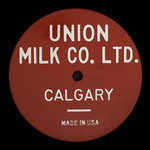 Canada, Union Milk Co. Ltd., 1/2 gallon, homo milk :