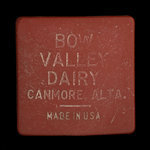 Canada, Bow Valley Dairy, 1 quart, milk : 1951