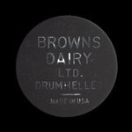 Canada, Browns Dairy Ltd., 1 quart, vita vim milk : November 1959