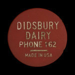 Canada, Didsbury Dairy, 1 quart, milk : November 1959