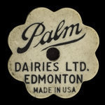 Canada, Palm Dairies Ltd., 1 quart, sunnyvale milk : 1982