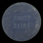 Canada, Purity Dairy, 1 quart, standard milk : 1949