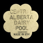 Canada, Central Alberta Dairy Pool, 1 quart, milk : 1967